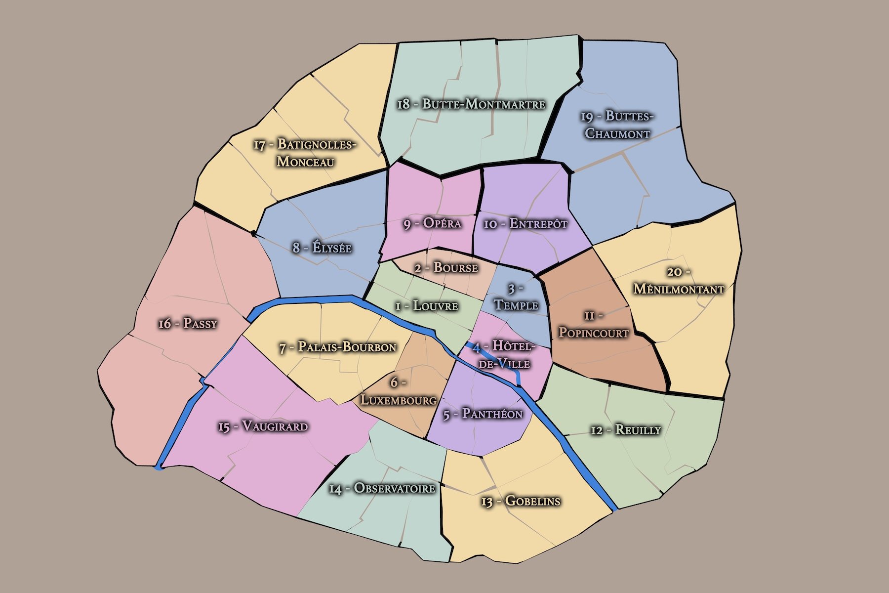 Arrondissements Guide | CityNeighborhoods Paris